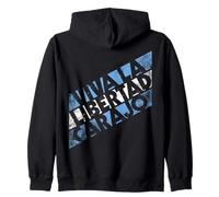 Viva la Libertad Carajo Riformatore libertà Felpa con Cappuccio