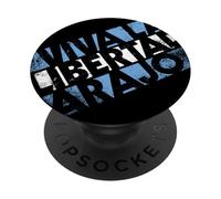 Viva la Libertad Carajo Riformatore Libertà PopSockets PopGrip Adesivo