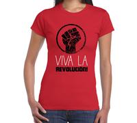 Viva La Revolution Cuba Donna T-Shirt - che Guevara Marx Comunismo