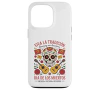 Viva la tradizione del Giorno dei Morti Sugar Skull Custodia per iPhone 13 Pro