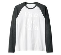 Viva La Vida Vita dal vivo Maglia con Maniche Raglan