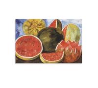 Viva La Vida, Watermelons (1954) Poster di Magdalena Carmen Frida Kahlo Y Calderón Poster su tela da parete per soggiorno poster pittura 20 x 30 cm