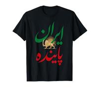 Viva l'Iran Shir o Khorshid Leone iraniano e Sole Maglietta