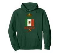 Viva Messico Felpa con Cappuccio