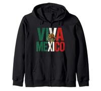 Viva Messico Felpa con Cappuccio