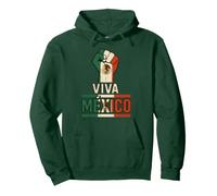 Viva Messico Felpa con Cappuccio