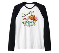 Viva Messico Maglia con Maniche Raglan