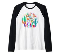 Viva Messico Maglia con Maniche Raglan