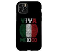 Viva Mexico Aztec Calendario Mexicano Chicano Azteca Marrone Custodia per iPhone 11 Pro