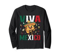 Viva Mexico - Cibo Messicano Cinco de Mayo per Amanti dei Taco Maglia a Manica