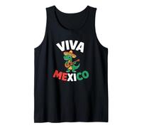 Viva Mexico Dinosaur Chitarra Canotta
