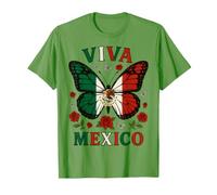 Viva Mexico Farfalla Maglietta