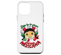 Viva Mexico Mexican Girl Flag Independence Day Girls Kids Custodia per iPhone 12 mini
