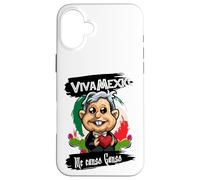 Viva Mexico! | Mexican party theme Doll Me Canso Ganso AMLO Custodia per iPhone 16 Plus