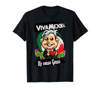 Viva Mexico! | Mexican Party Theme Doll Me Canso Ganso AMLO Maglietta
