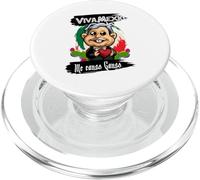 Viva Mexico! | Mexican party theme Doll Me Canso Ganso AMLO PopSockets PopGrip per MagSafe