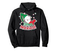 ¡Viva México! Mexicans Cinco de Mayo Fiesta Hecho en México Felpa con Cappuccio