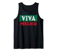 Viva Mexico Pride Proud Mexican Flag I Love Mexico Vintage Canotta