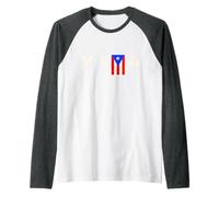 Viva Porto Rico Maglia con Maniche Raglan