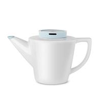 Viva Teiera in Porcellana, Bianco/Blu, 1L