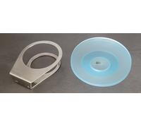 VIVA Tendenza Mare Blu Piattino Portasapone Con Supporto per Paret Set