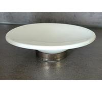 Viva Tendenza Porcellana Silber-Weiss Piattino Portasapone