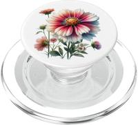 Vivace acquerello fiore - Giardino floreale Bloom PopSockets PopGrip per MagSafe