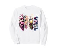Vivace Acquerello Floreale Bloom Bouquet Art Felpa