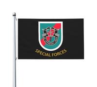 Vivace Bandiera doppia faccia 20th Special Forces Group Flag Antivento Bandiera con occhielli in metallo 3x5 Ft per Spazi interni,Decorazioni per giardino