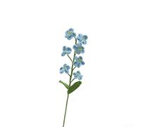 Vivace filo intrecciato a mano fiore pezzo decorativo per il vostro spazio abitativo (azzurro)
