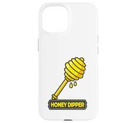 Vivace miele Dipper gocciolante design Custodia per iPhone 15