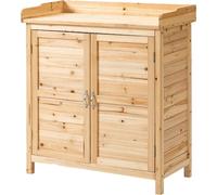 VivaGarden Armadietto da Esterno / Balcone in Legno 83x40x92 cm Legno