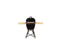 VivaGarden Barbecue a Carbone da Giardino Acciaio Ø 54 cm / 122h cm Nero Kamado