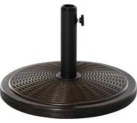 VivaGarden Base per Ombrellone 14Kg in Cemento e Plastica Ø 48x34cm