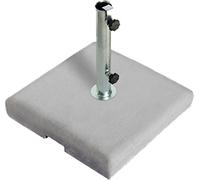 VivaGarden Base Per Ombrellone In Cemento Bali cm 50X50 Col. Bianco BALI50CB