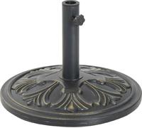 Base per Ombrellone Regolabile 13Kg in Cemento e Bronzo Ø48cm VivaGarden