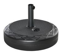 VivaGarden Base per Ombrellone Rotonda Ø55cm in Plastica da 30Kg