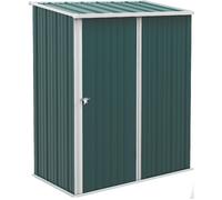VivaGarden Capanno Attrezzi 1 anta Acciaio 161.5x94.5x196 cm Verde