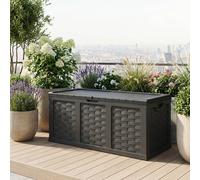 VivaGarden Cassapanca contenitore Baule da esterno 157,5x75x63,5 cm Antracite