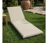 2 PEZZI CUSCINO GARDEN ECRù PER LETTINO H.4,5 180X60 CM ESTERNO GIARDINO