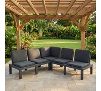 set giardino modulare molok col antracite