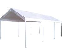 VivaGarden Gazebo 6x3 mt in Poliestere e Acciaio Bianco - GA802093
