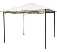 VivaGarden Gazebo Giardino 3x4 mt in Poliestere e Acciaio colore Beige Miguel - GA802012-IVRY