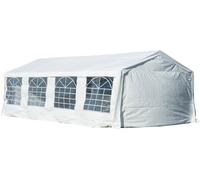 VivaGarden Gazebo Giardino 8x4 mt in Acciaio Tendone Per Feste Matromonio Impermeabile colore Bianco - 10803