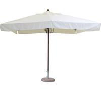 VivaGarden Ombrellone da Giardino 3x4 mt Legno Bianco Velázquez De Luxe
