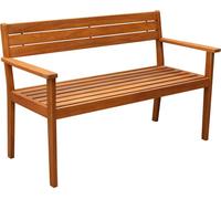 VivaGarden Panchina da Giardino in Legno 135x59x85 cm Marrone