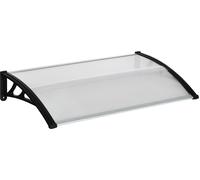 VivaGarden Pensilina da Esterno Tettoia per Esterno 110x60x23 cm Trasparente