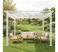GAZEBO IN ALLUMINIO 3x3 METRI ASTORIA BIANCO