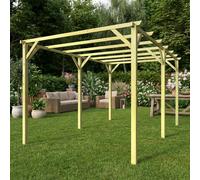 VivaGarden Pergola da Esterno in Legno Dimensioni 3x5 mt colore Legno