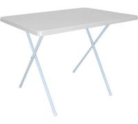 Tavolino pieghevole 79x59x61 cm da esterno con struttura in acciaio